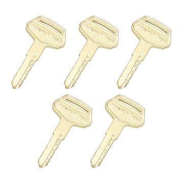 Ignition Keys 5pcs 256255 For Komatsu