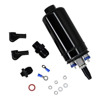 0580254044 External Fuel Pump 300LPH High Flow 12V 145Psi Universal For AN10 Inlet