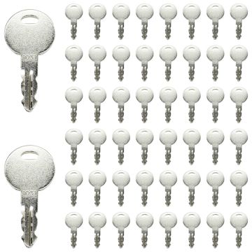 50Pc Key Ignition Replacement Key 1051 For Thwaites