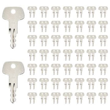 100 PCS Ignition Keys 706 For Liebherr