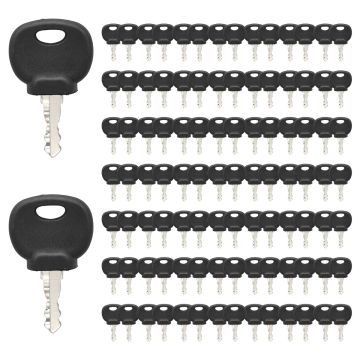 100Pcs Ignition Keys 14603 For Bomag