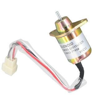 12V Fuel Shut Off Solenoid Valve M806808 For John Deere