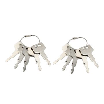 10Pcs Ignition Key 17001-00019 For Takeuchi