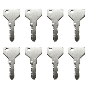 8Pcs Ignition Key 198360-52160 for Yanmar