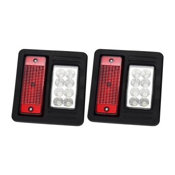 2pcs LED Rear Light Assembly 6670284 For Bobcat