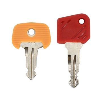 2Pcs Ignition Key 701 702 28520480 For Jungheinrich