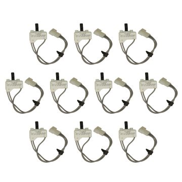 10Pcs Dryer Door Switch 3406105 For Whirlpool