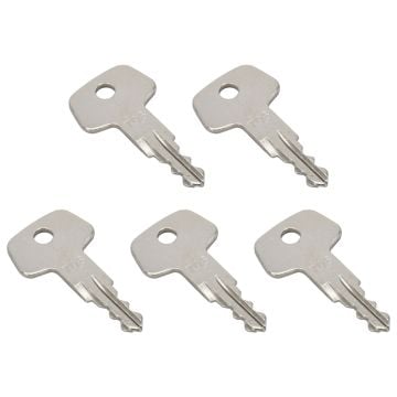 5PCS Fuel Cap Keys 706 For Liebherr