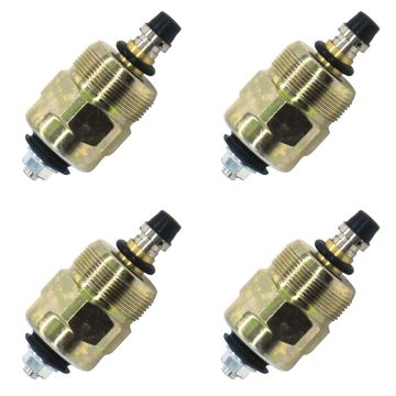 4 PCS 12V Diesel Fuel Shutoff Solenoid 0330001015 For Cummins