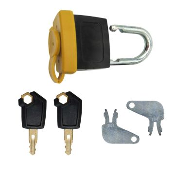 Padlock with 4Pcs Ignition Key 5P8500 For Caterpillar