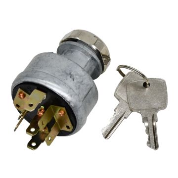 Ignition Switch With Key AT195301 For John Deere