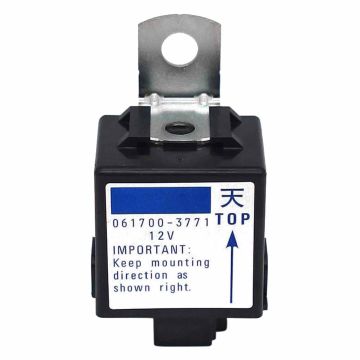 Starter Timer Relay 12V 061700-3771 For Kubota