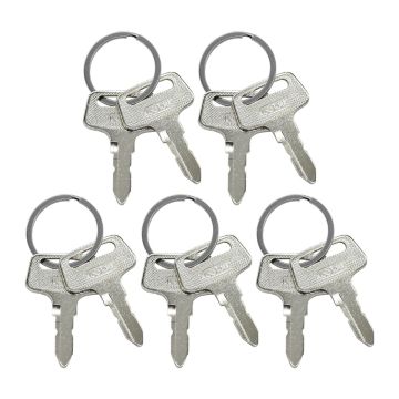 10pcs Ignition Keys 1900-0916 For Kubota