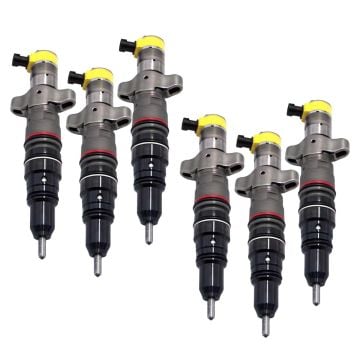 6 Fuel Injectors 553-2592 387-9433 for Caterpillar