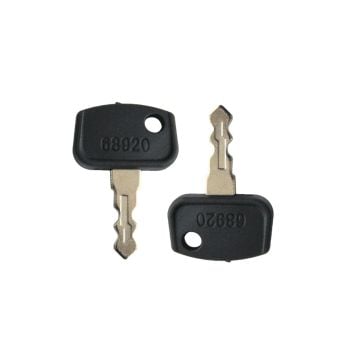 2pcs Ignition Keys PL501-68920 For Kubota