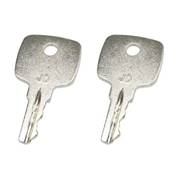 2PCS Ignition Keys AT195302 For John Deere