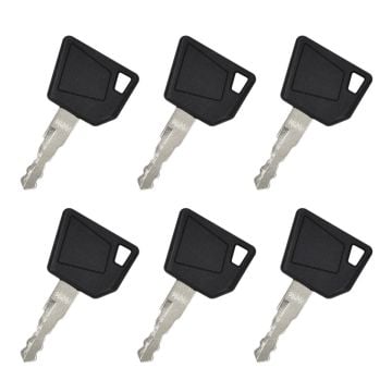 6Pcs Ignition Keys 14607 For Caterpillar