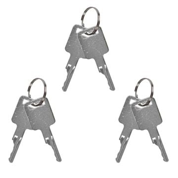 6Pcs Ignition Key D250 For Bobcat