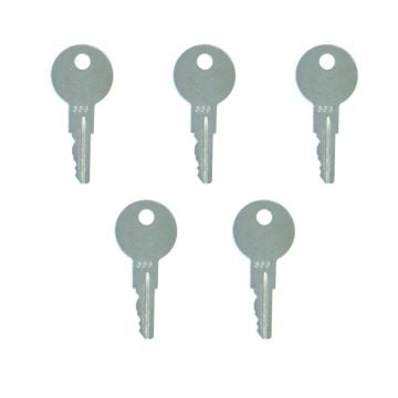 5PCS Ignition Keys 642628 For New Holland