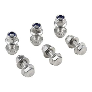 Hex Flanged Bolt Nut Set 19M7775 For John Deere