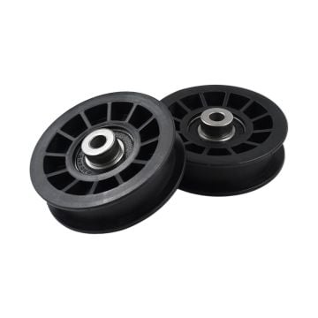 Flat Idler Pulley 2Pcs 110-6775 For Toro