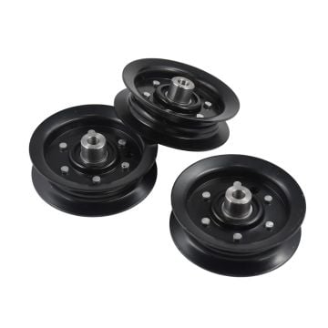 Flat Idler Pulley 3pcs 106-2175 For Toro