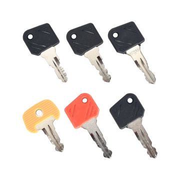 6pcs Ignition Keys Stapler 530 For Jungheinrich