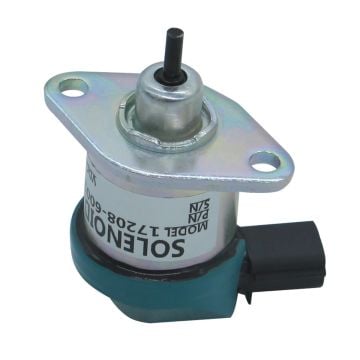 Fuel Cut Down Solenoid 17208-60016 12V for Kubota