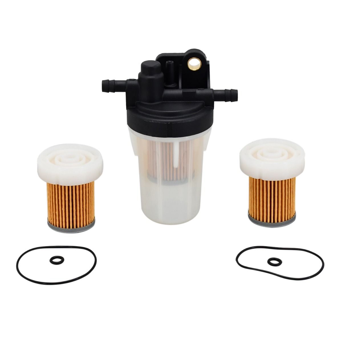 DVPARTS Fuel Filter 6A320-58862 6A320-58860 6A320-59912 Compatible with  Kubota B & L Series B2320 B2410 L2800 L3400 LX2610HSD M5640SU RTV-X1100CR