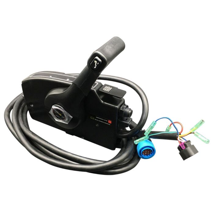 New Electric Start Outboard Remote Control Box Side Mount with 14