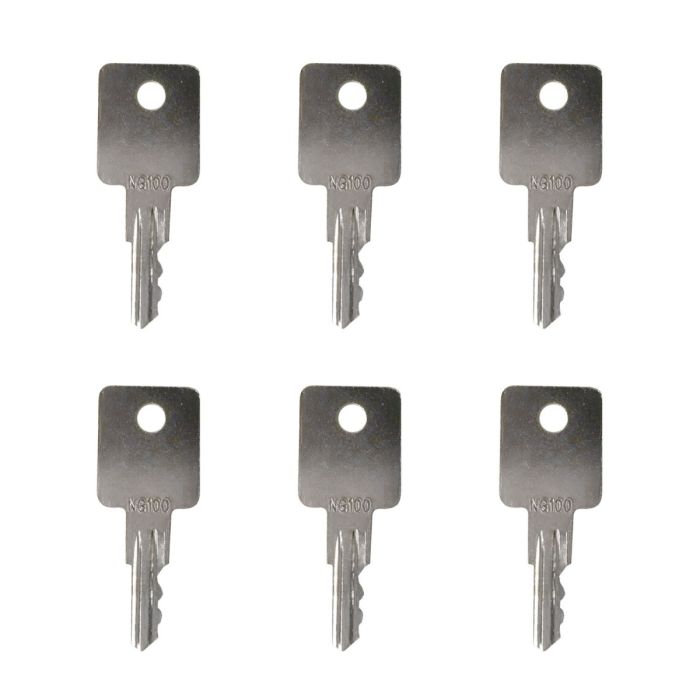 6PCS NG100 Ignition Key Terex Grove Wermeer Cushman Legend Bart Huber ...