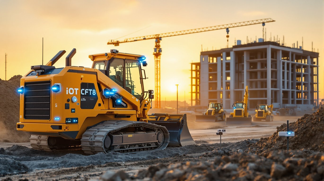 How Construction Sensors Are Making Equipment Tracking Actually Work in 2024